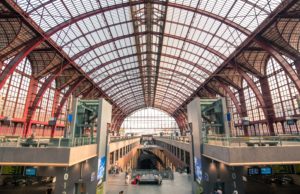 Ten wins Visa contract: image shows a central European train station