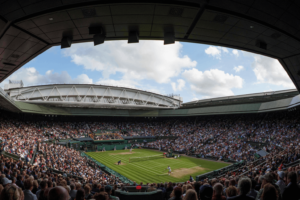 Wimbledon centre court - sports analogies